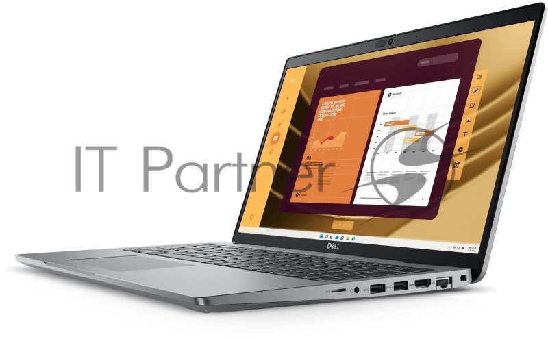 Ноутбук Dell Latitude 5550 Core i7 1355U 8Gb SSD512Gb Intel Iris Xe graphics 15.6 IPS FHD (1920x1080) Windows 11 Pro grey WiFi BT Cam (5550-7811)