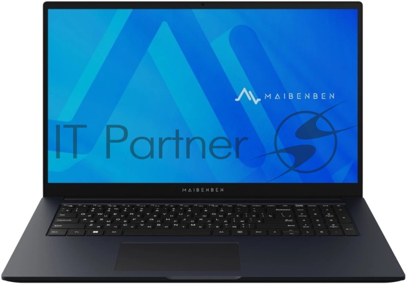 Ноутбук Maibenben M17A-R343UM AMD Ryzen 3 4300U 2700MHz/17.3/1920x1080/8GB/512 SSD/AMD Radeon RX Vega 5/Wi-Fi/Bluetooth/Windows 11 Pro (M17A-R343UMB1SLURE3_Win11P) Blue