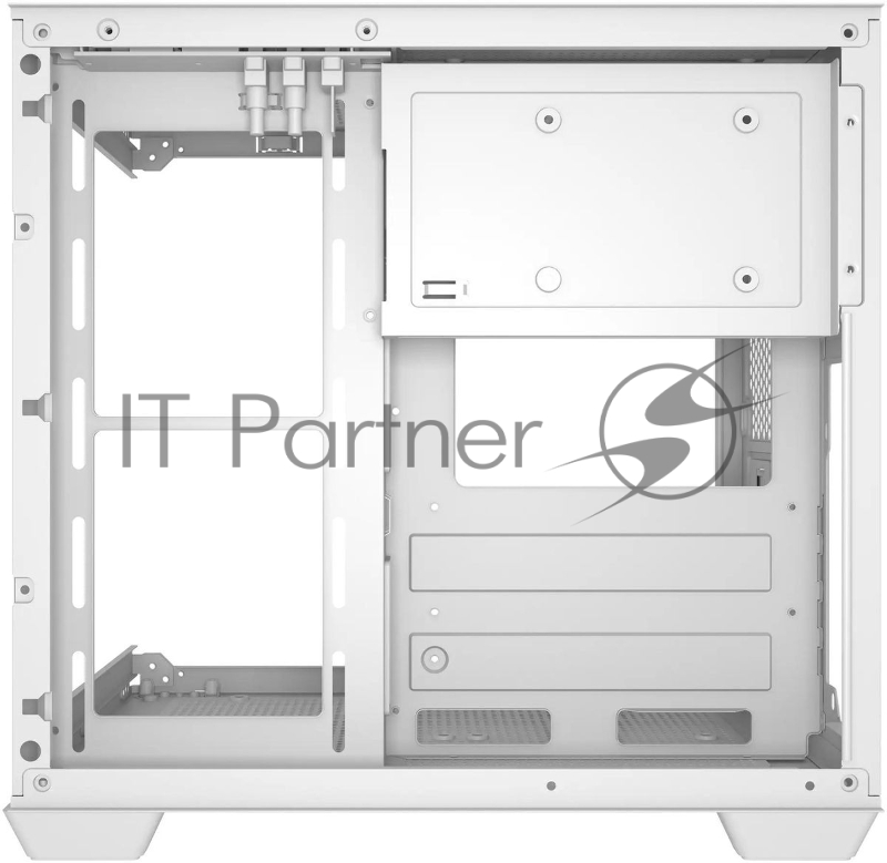 Компьютерный корпус Bloody CC-121 белый без БП mATX 7x120mm 1xUSB2.0 1xUSB3.0 audio