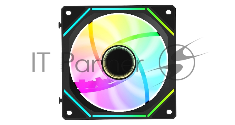 Комплект реверсных вентиляторов Gamma F12 UNI BK ARGB REVERSE BLADE 3in1