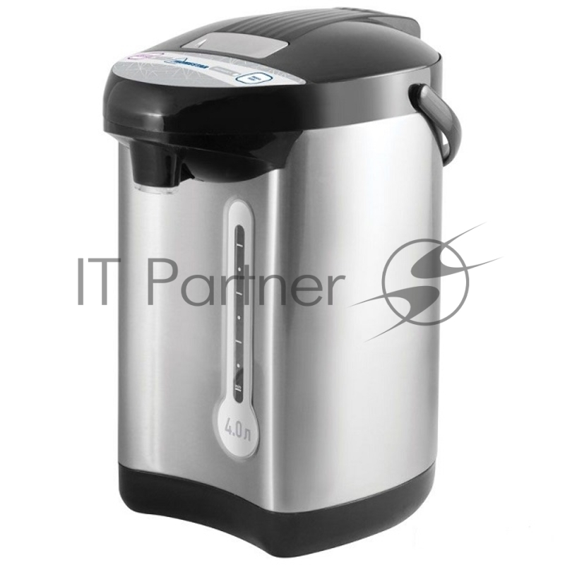 Термопот Homestar HS-5003 (004151) Мощность: 750 Вт Объем: 4 л Мощность в режиме поддержания температуры: 35 Вт 2 способа подачи воды: автоматическая (нажатием кнопки, нажатием чашкой) Функция поддержания температуры Функция повторного кипячения Быст