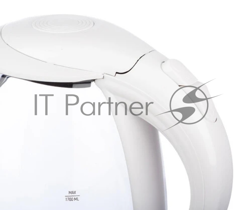 Чайник Energy E-262 1,7л, стекло,белый (164104)