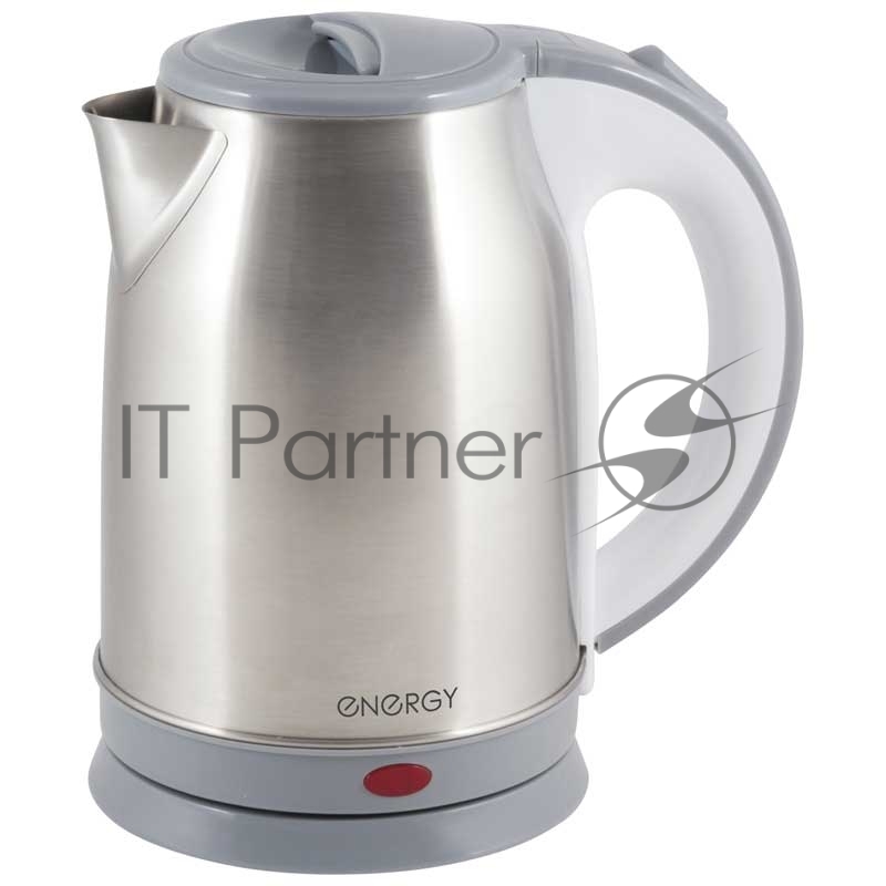 Чайник электрический Energy E-202, нержавейка, 1,8 л, диск