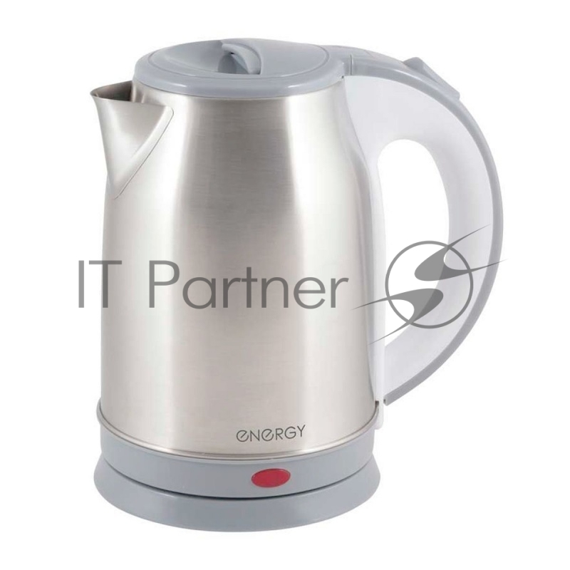 Чайник электрический Energy E-202, нержавейка, 1,8 л, диск
