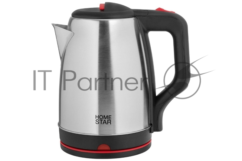 Чайник электрический Homestar HS-1003 1.8л нержавейка, черный
