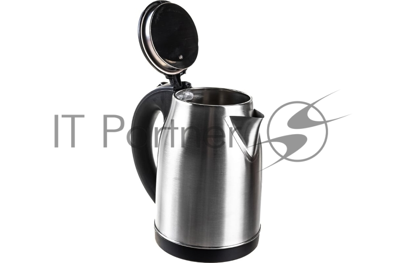 Чайник электрический Energy E-201 1.8л, сталь, черный (164126)