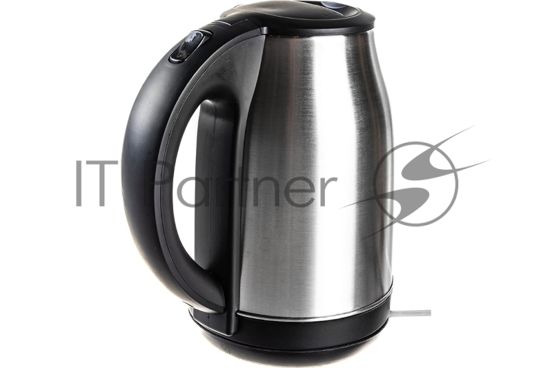 Чайник электрический Energy E-201 1.8л, сталь, черный (164126)