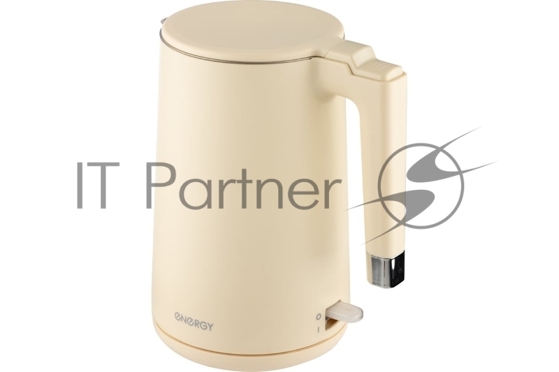 Чайник электрический Energy E-215 1.7л, двойной корпус, бежевый