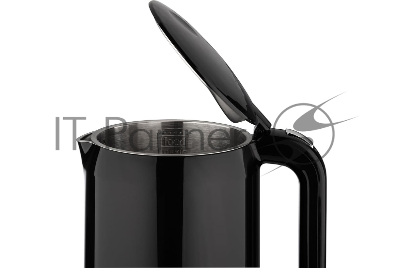 Чайник электрический Energy E-218 1.7л, двойной корпус, черный