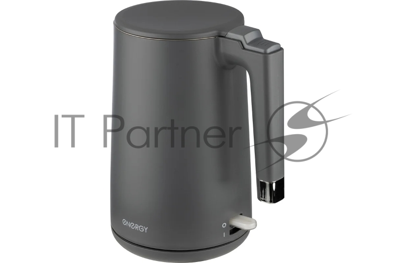 Чайник электрический ENERGY E-215 (1,7 л), серый (164157)