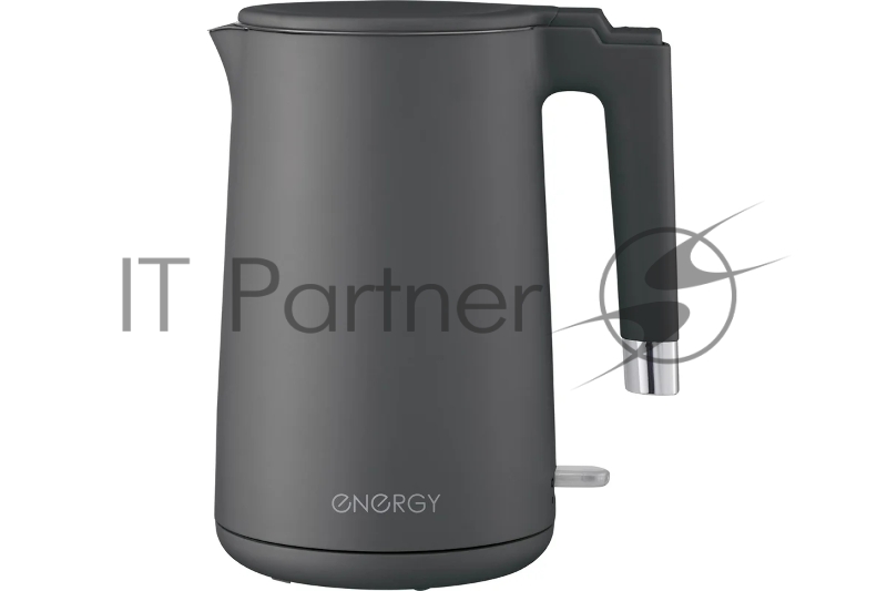Чайник электрический ENERGY E-215 (1,7 л), серый (164157)