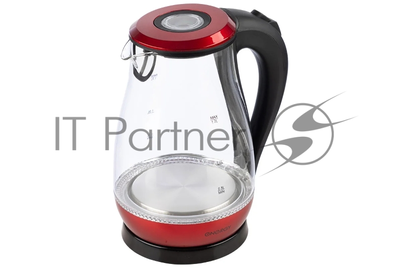 Чайник электрический ENERGY E-204 красный (164140)