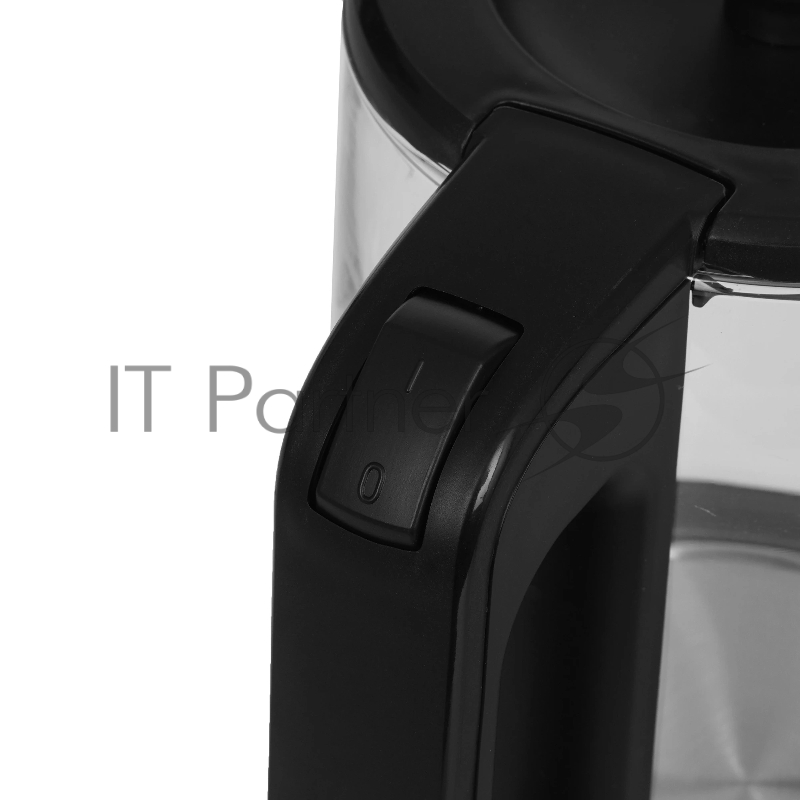 Чайник электрический Homestar HS-1008 1,8 л, стекло, черный