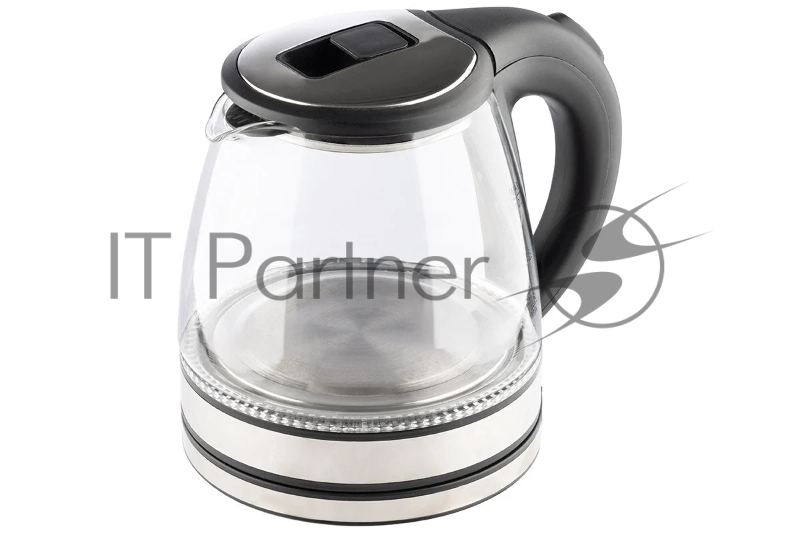 Чайник электрический Homestar HS-1052 (1,2 л.) стекло, пластик черный