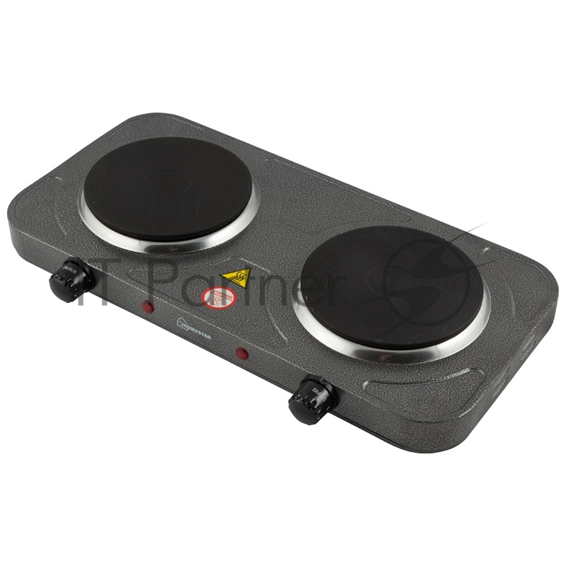 Плита настольная электрическая Homestar HS-1104 1000+1000Вт Ф155+155мм чугун