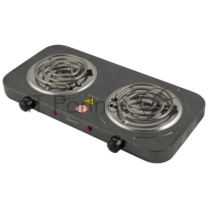 Плита электрическая Homestar HS-1105 1000+1000Вт Ф140+140мм ТЭН