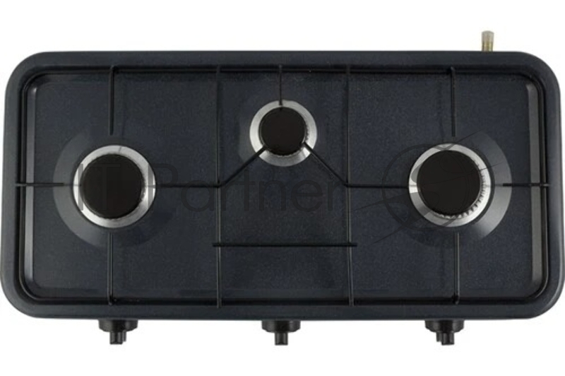 Плита настольная газовая Homestar HS-1203 3-х конфорочная (003700)