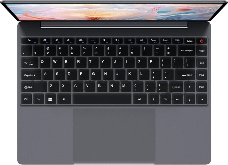 Ноутбук Chuwi Corebook X 14 Ryzen 5 7430U 16Gb SSD512Gb AMD Radeon Graphics 14 IPS 2K (2160x1440) Windows 11 Home grey WiFi BT Cam 4000mAh