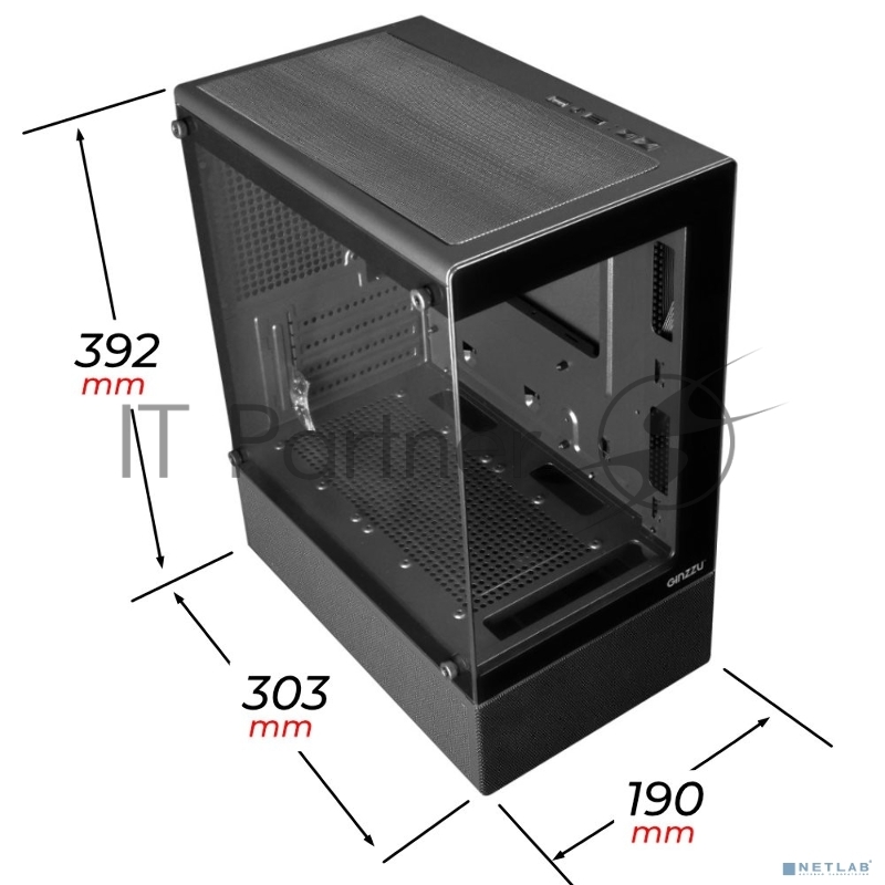 Корпус Ginzzu RX470 mATX