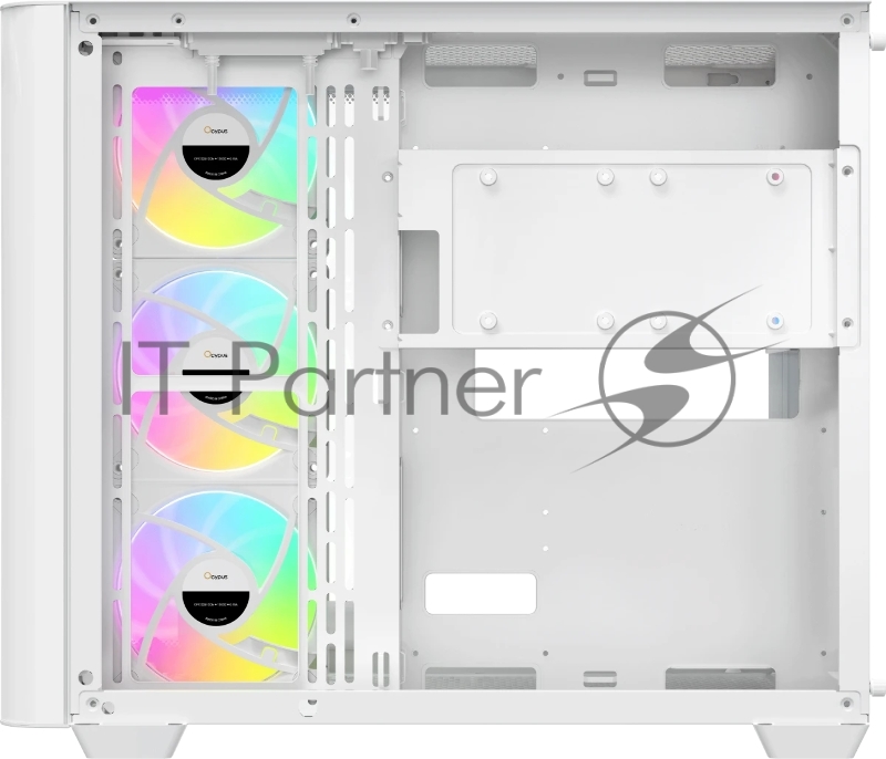 Корпус Ocypus Iota C70 WH Curve ARGB Digital ATX без БП (Iota-C70-WHD400CD-GL)