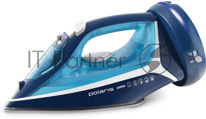 Утюг Polaris PIR 2444K Cord LESS 2400Вт синий/белый