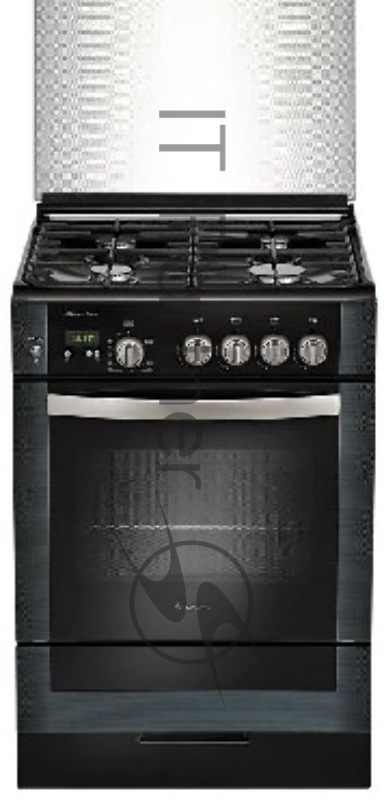 Плита газовая Gefest 6300-03 0046 черный, конфорок 4 газовых, духовка 52 л, 60 см x 85 см x 60 см