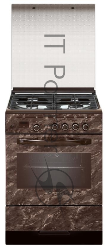 Плита газовая Gefest ПГ 6300-03 0054 коричневый, конфорок 4 шт, духовка 52 л, 60 см x 85 см x 60 см
