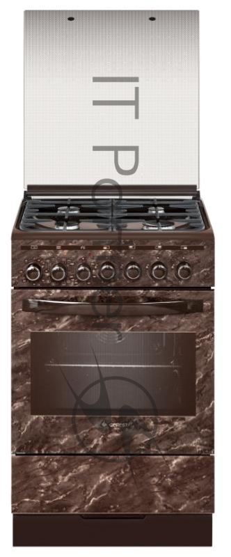 Плита комбинированная Gefest ПГЭ 5302-03 0054 коричневый, конфорок 4 шт, духовка 55 л, 50 см x 85 см x 58.5 см