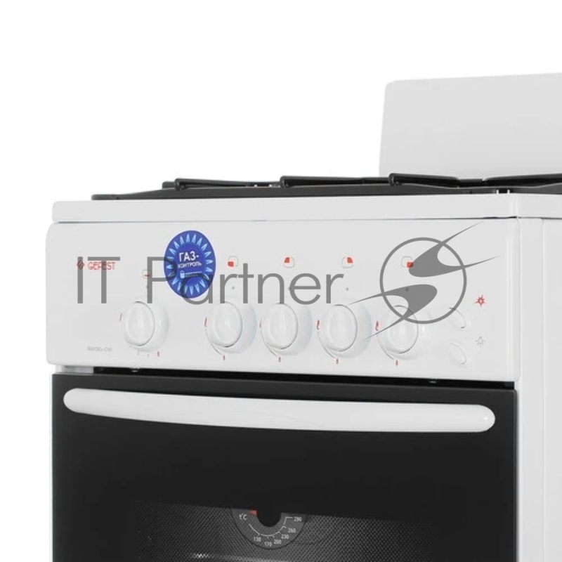 Плита газовая Gefest ПГ 3200-06 К35 белый, конфорок 4 шт, духовка 42 л, 50 см x 85 см x 53 см