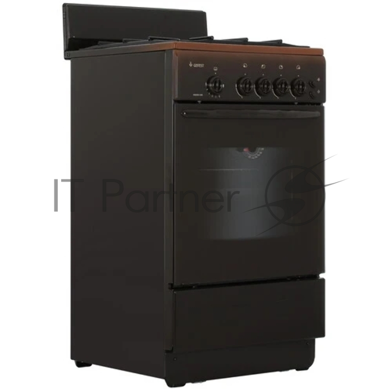 Плита газовая Gefest ПГ 3200-06 К36 коричневый, конфорок 4 шт, духовка 42 л, 50 см x 85 см x 53 см