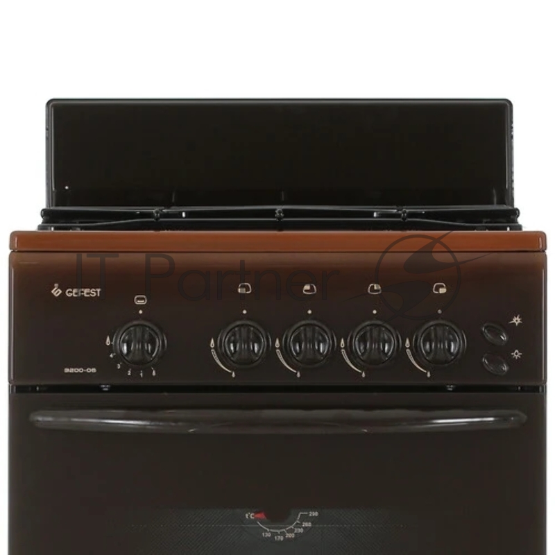 Плита газовая Gefest ПГ 3200-06 К36 коричневый, конфорок 4 шт, духовка 42 л, 50 см x 85 см x 53 см