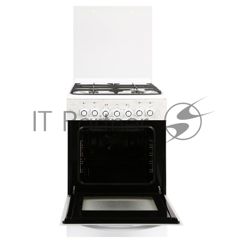 Плита комбинированная Gefest 5302-03 0052 белый, конфорок 4 шт, духовка 55 л, 50 см x 85 см x 58.5 см