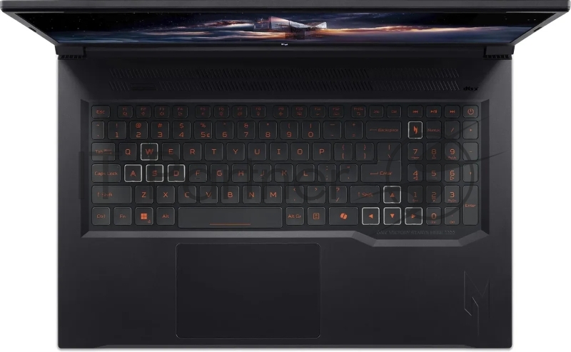 Ноутбук Acer Nitro V 17 AI ANV17-41-R6A6 AMD Ryzen 7 260 3800MHz/17.3/1920x1080/16GB/10 SSD/NVIDIA GeForce RTX 5060 8GB/Wi-Fi/Bluetooth/Без ОС (NH.QYVCD.005_32) Black