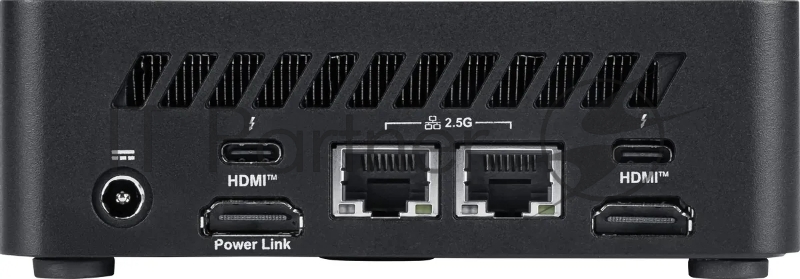 Неттоп MSI Cubi NUC AI 1UMG-060BRU Core Ultra 7 155H (1.4) Arc graphics без ОС 2x2.5GbitEth WiFi BT 120W черный (936-B20911-060)