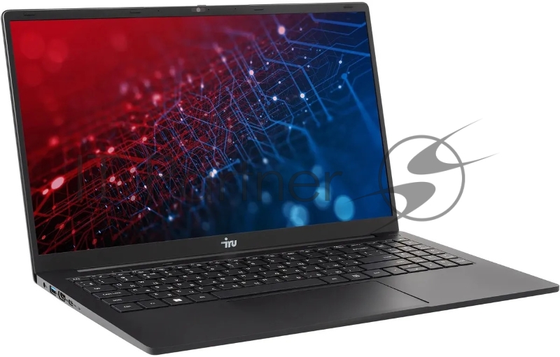Ноутбук IRU Strato 15ALID5 Core i5 1235U 16Gb SSD512Gb Intel UHD Graphics 15.6 IPS FHD (1920x1080) Windows 11 Pro black WiFi BT Cam 6000mAh (2150073)
