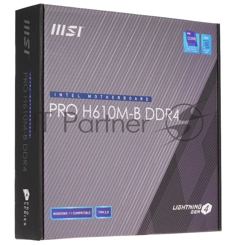 Материнская плата H610 S1700 MATX PRO H610M-B MSI