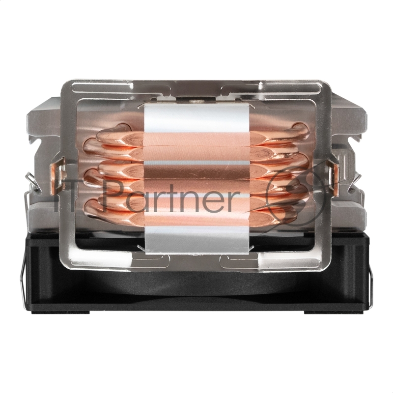 Кулер ExeGate Wizard EXX600-PWM.FRGB (Al+Cu, 6 тепл.трубки, LGA775/1150/1151/1155/1156/120 TDP 180W, Fan 120mm PWM, 800-2400RPM, Hydro bearing, 4pin, 11-24db, 540г, FRGB подсветка, с термопаст