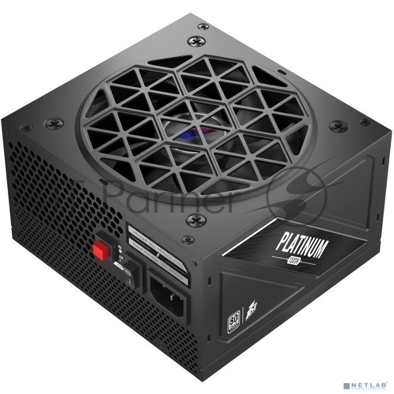 Блок питания 1STPLAYER NGDP Platinum 1300W Black, 1300Вт, 80 PLUS Platinum, 120мм, модульный, черный