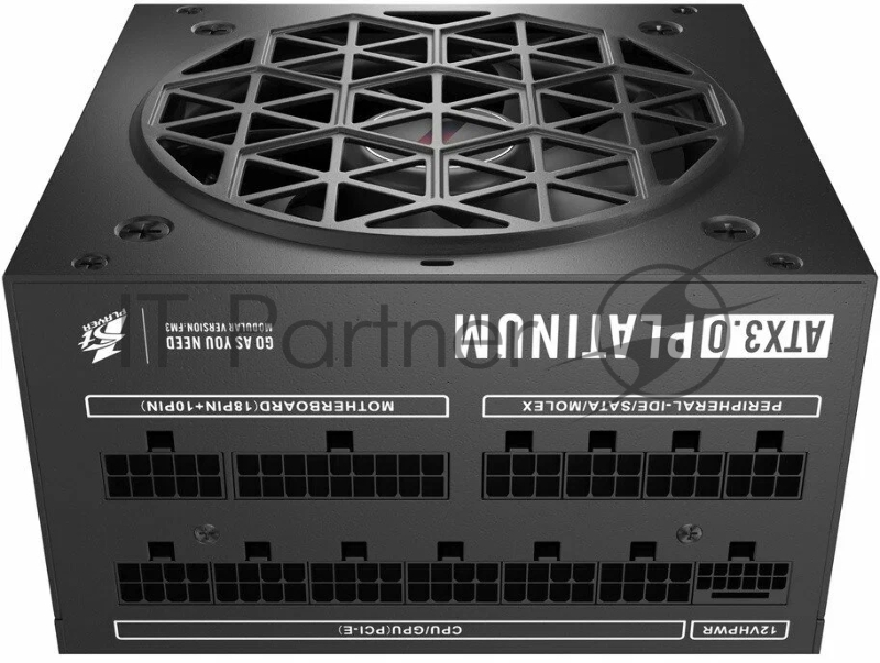 Блок питания 1STPLAYER NGDP Platinum 1300W Black, 1300Вт, 80 PLUS Platinum, 120мм, модульный, черный