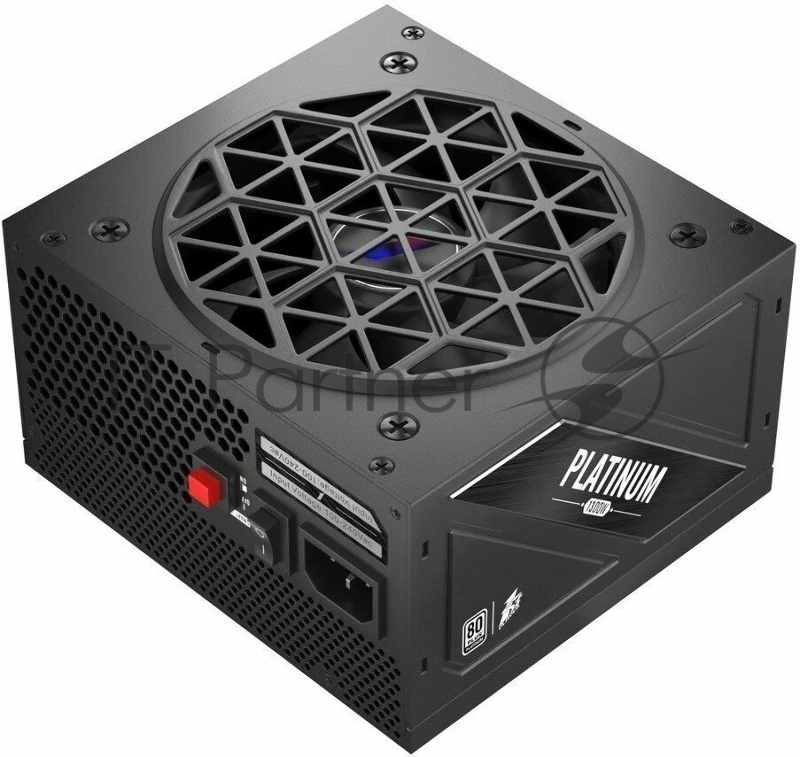 Блок питания 1STPLAYER NGDP Platinum 1300W Black, 1300Вт, 80 PLUS Platinum, 120мм, модульный, черный