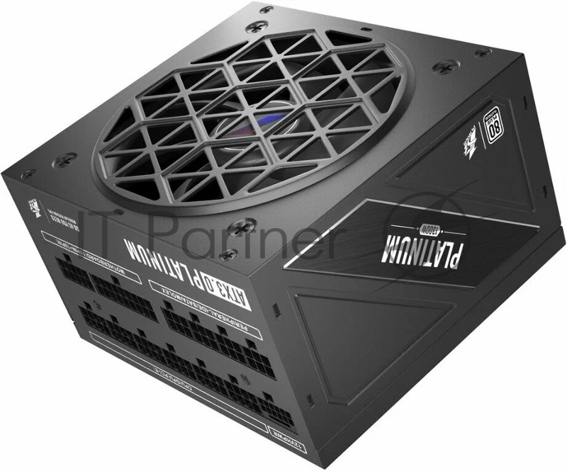 Блок питания 1STPLAYER NGDP Platinum 1300W Black, 1300Вт, 80 PLUS Platinum, 120мм, модульный, черный