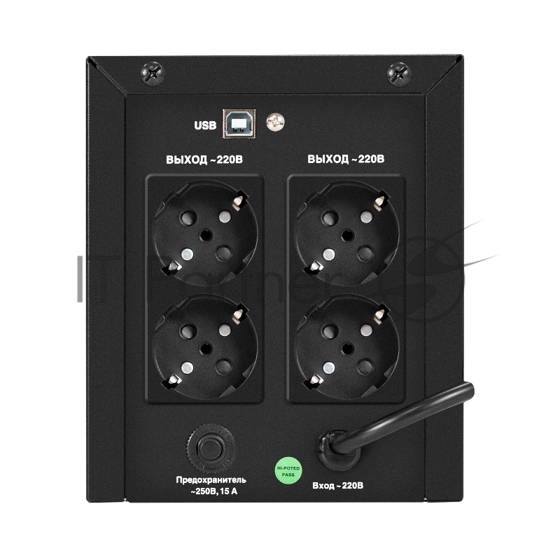 Источник бесперебойного питания ExeGate Smart LB-2000.LCD.AVR.4SH.USB (2000VA/1200W, цветной LCD, AVR, 4*Schuko, USB, батарея 12V 9Ah - 2 шт., металлический корпус, Black)