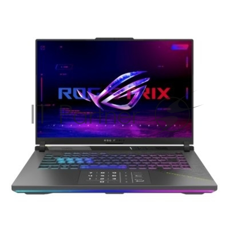 Ноутбук ASUS ROG Strix G16 G614FR-S5215 16(2560x1600 (матовый, 240Hz) IPS)/AMD Ryzen 9 9955HX(2.5Ghz)/32768Mb/1024PCI GeForce RTX 5070 Ti(12288Mb)/Cam/BT/WiFi/90WHr/ 1y/2.5kg/Eclipse Gray/DOS