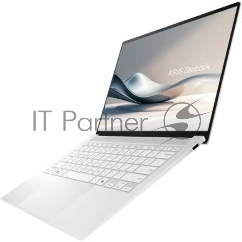 Ноутбук ASUS UX5406SA-PV058W 14(2880x1800 OLED 16:10)/Intel Core Ultra 7 258V(3.7Ghz)/32768Mb/1024SSDGb Arc graphics/Cam/BT/WiFi/72WHr/war 1y/1.2kg/Scandinavian White/Win11Home + алюм корп +чехол
