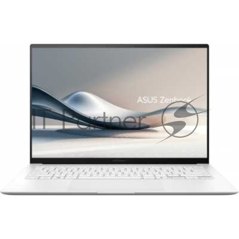Ноутбук ASUS UX5406SA-PV058W 14(2880x1800 OLED 16:10)/Intel Core Ultra 7 258V(3.7Ghz)/32768Mb/1024SSDGb Arc graphics/Cam/BT/WiFi/72WHr/war 1y/1.2kg/Scandinavian White/Win11Home + алюм корп +чехол