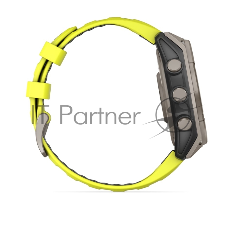 Смарт-часы Garmin Fenix 8 47мм 1.3 AMOLED корп.серебристый рем.желтый (010-02906-21)