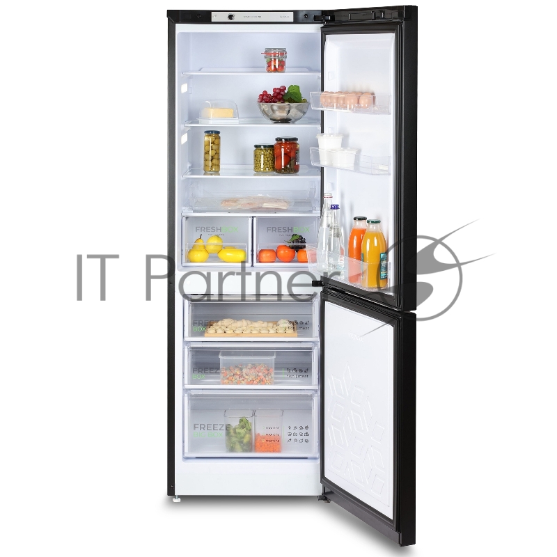 Холодильник БИРЮСА B6156 310л черный