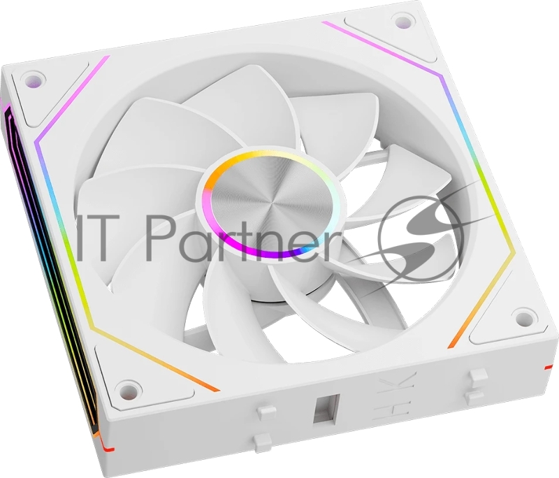 Вентилятор для корпуса PcCooler F3 X120 WH ARGB 120х120x25 белый 4-pin (F3X120-WHAC112-GL) Ret