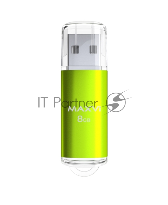 Флешка USB Maxvi MP 8GB green (FD8GBUSB20C10MP)