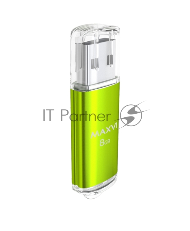Флешка USB Maxvi MP 8GB green (FD8GBUSB20C10MP)